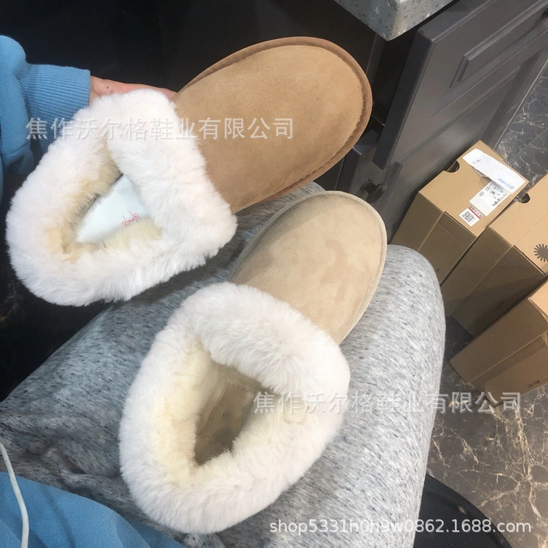 Hellosports 2021wholesale Winter Women&prime; S Snow Boots Ankle Women Shoes Lady Designer Luxury Uggly Short Fluff Boots for Women