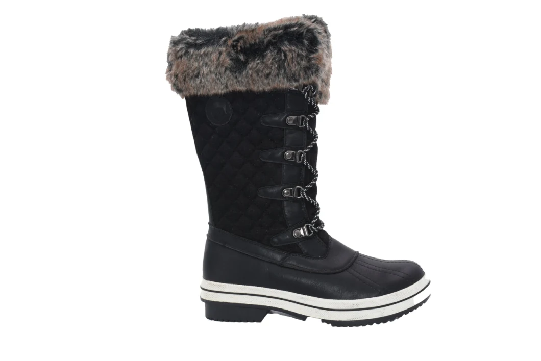 Felt Cloth Fur Boots Warm Winter Shoes Women Snow Boots