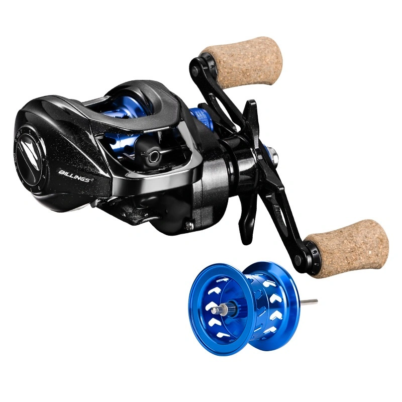 Lightweight Left Hand Crank Fishing Reel with Spool Carbon Fiber Drag Wbb21348