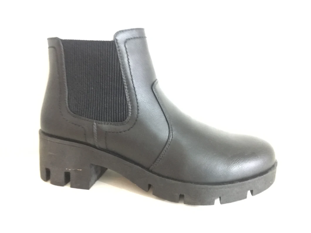 Classical Injection PU Boots for Ladies Footwear Casual Shoes Sneakers Ladies Boot