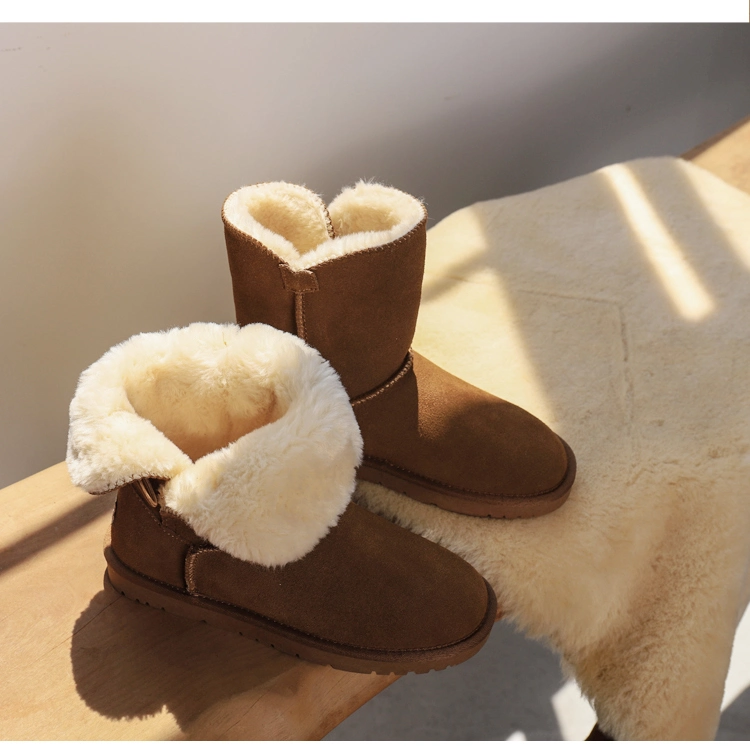 High Quality Classic Snow Boot Woman Shoes Plush Fur Warm Man&prime; S Winter Snow Boots Girls Designer Luxury Boots for Women in Stock Wholesale Price