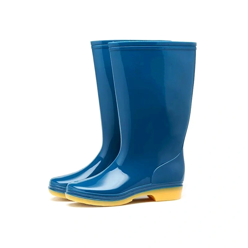 Women Long PVC Rain Boots in Guangzhou