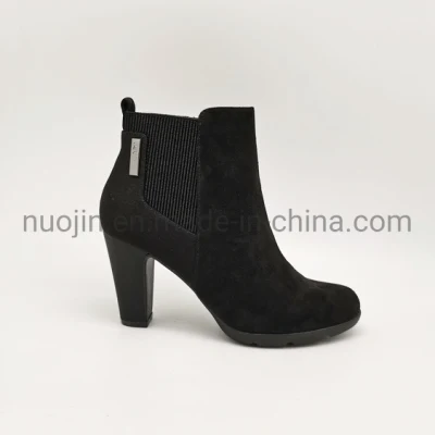 Thick Heel Short Custom Made Boots Women Shoes High Heels Zipper New Ladies Formal Luxury Boot